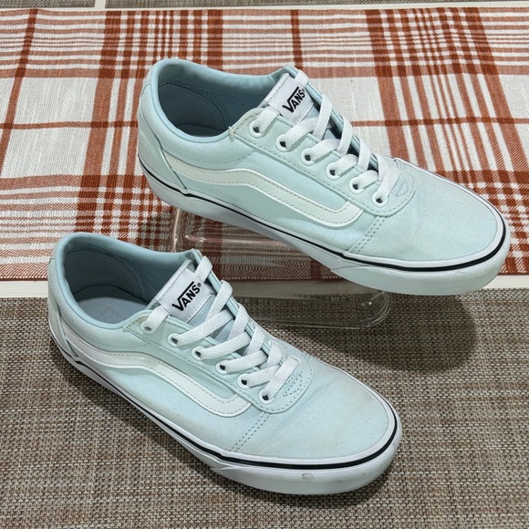 Vans Sky Blue Canvas Sneakers - Picture 2 of 8